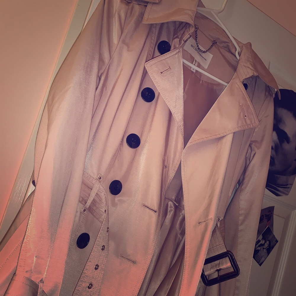 BCBG very soft pink coat